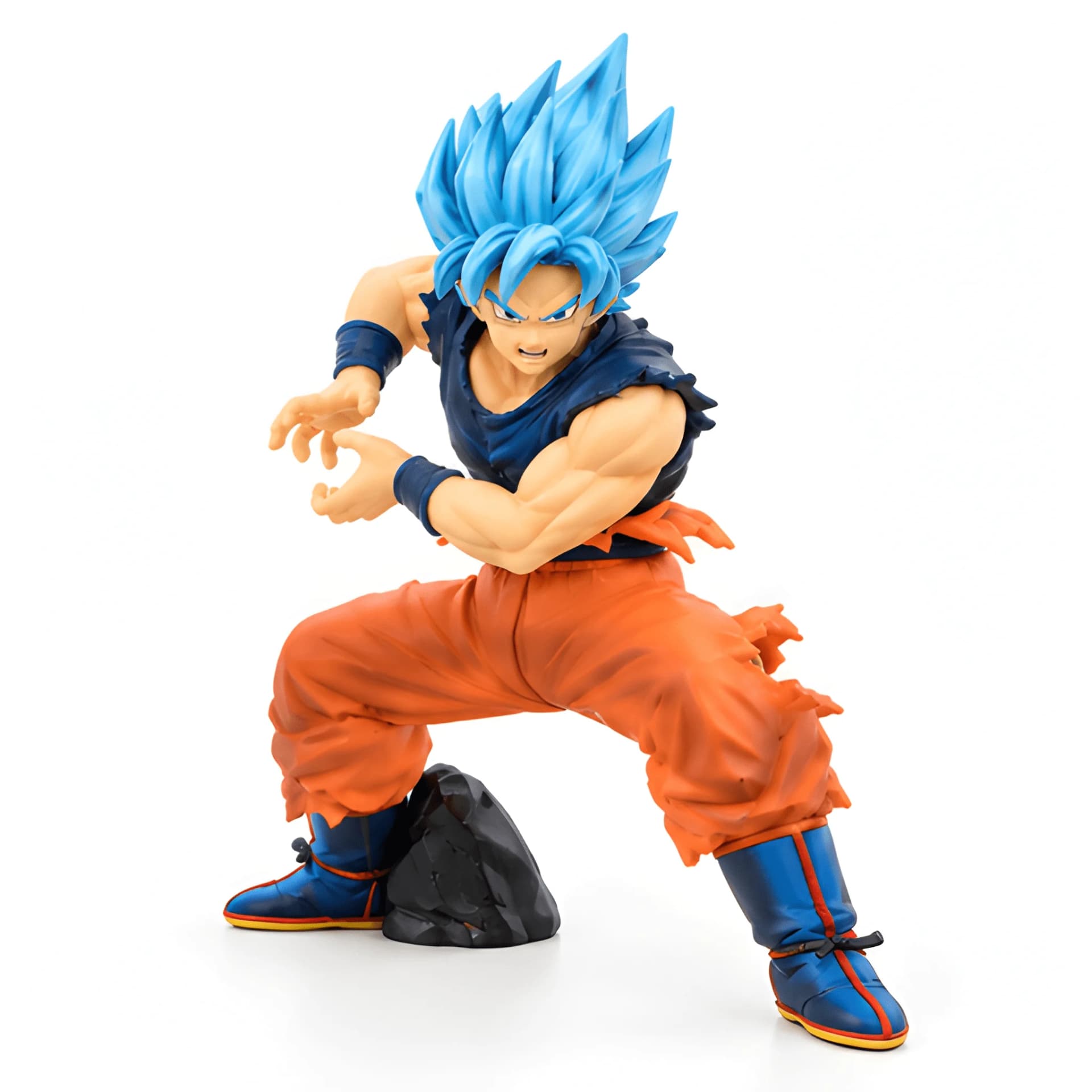 Super Saiyan Blue Goku Dragon Ball Figure 20 cm – goku anime statue