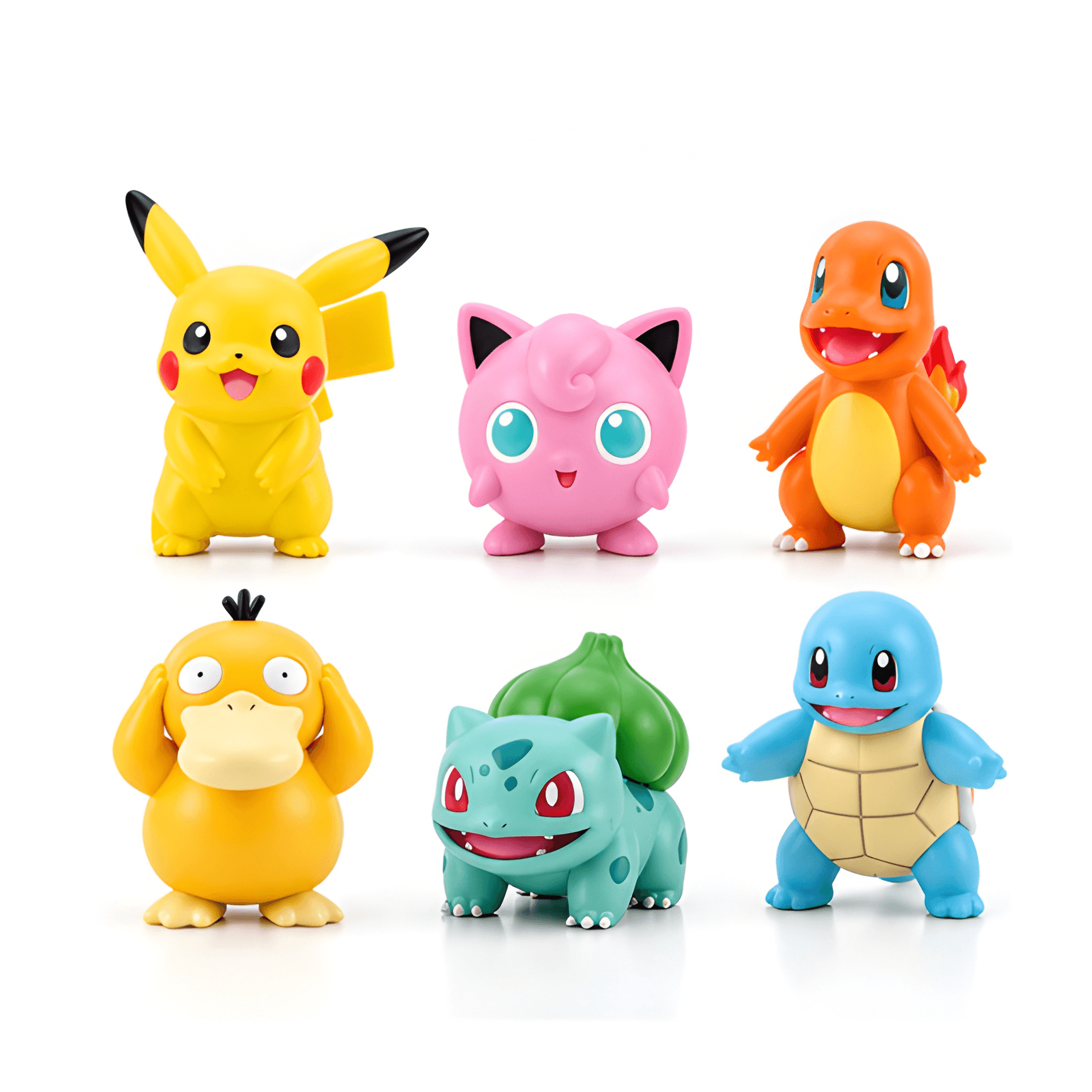 Pokemon Miniature Action Figures – Pack of 6, 8 cm