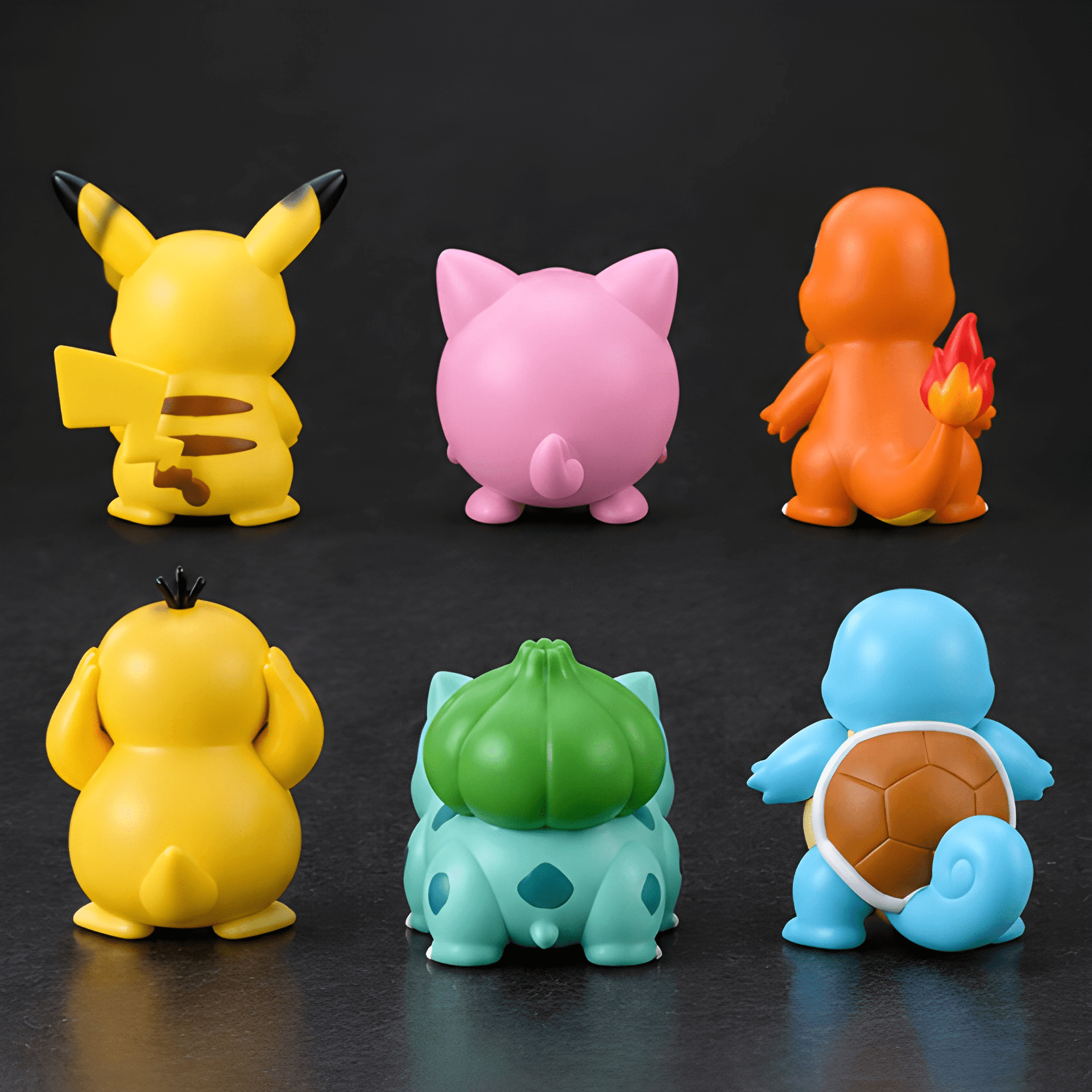 Pokemon Miniature Action Figures – Pack of 6, 8 cm – pokemon figures pack of 6