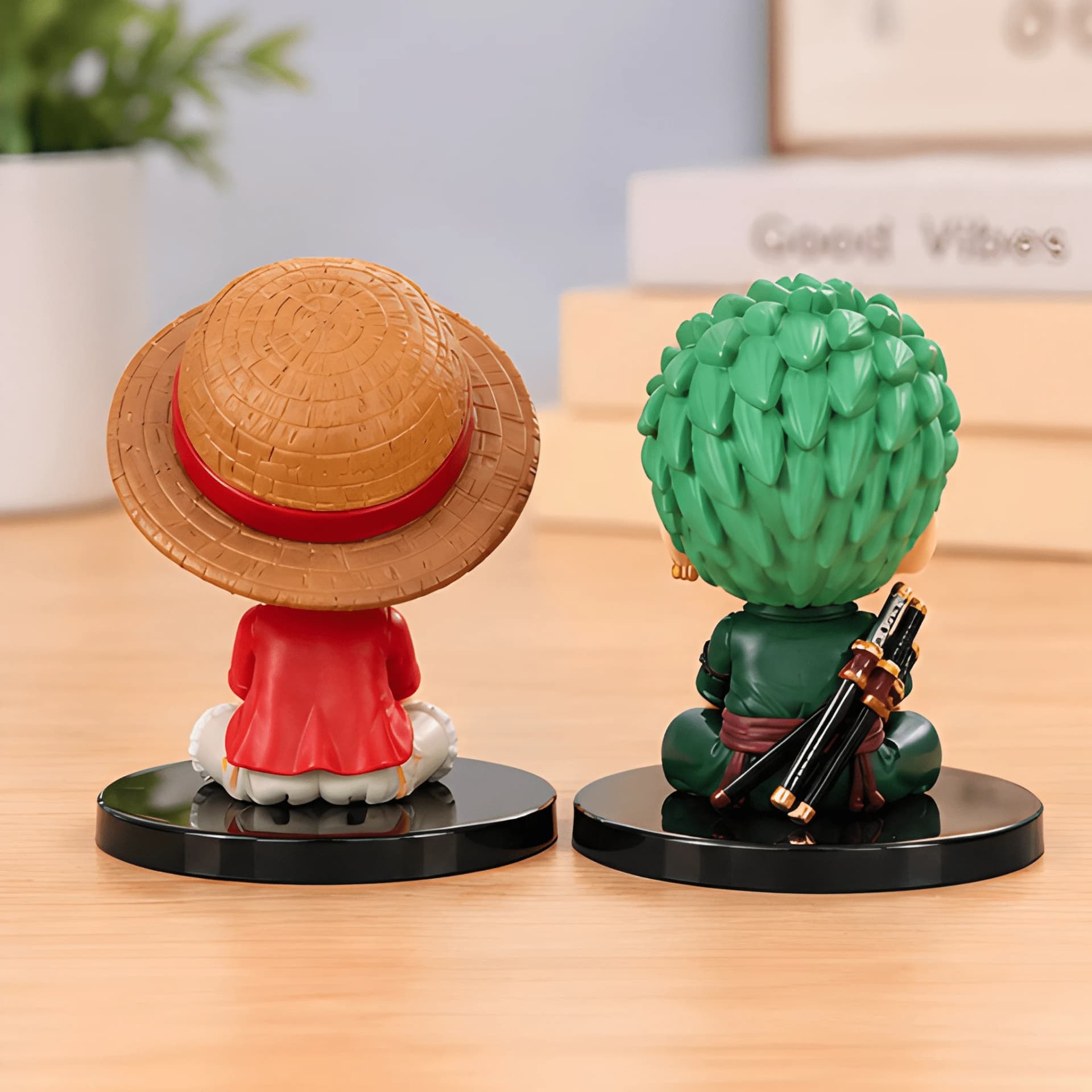 Luffy and Zoro One Piece Miniature Anime Figures – Set of 2 – one piece anime collectibles