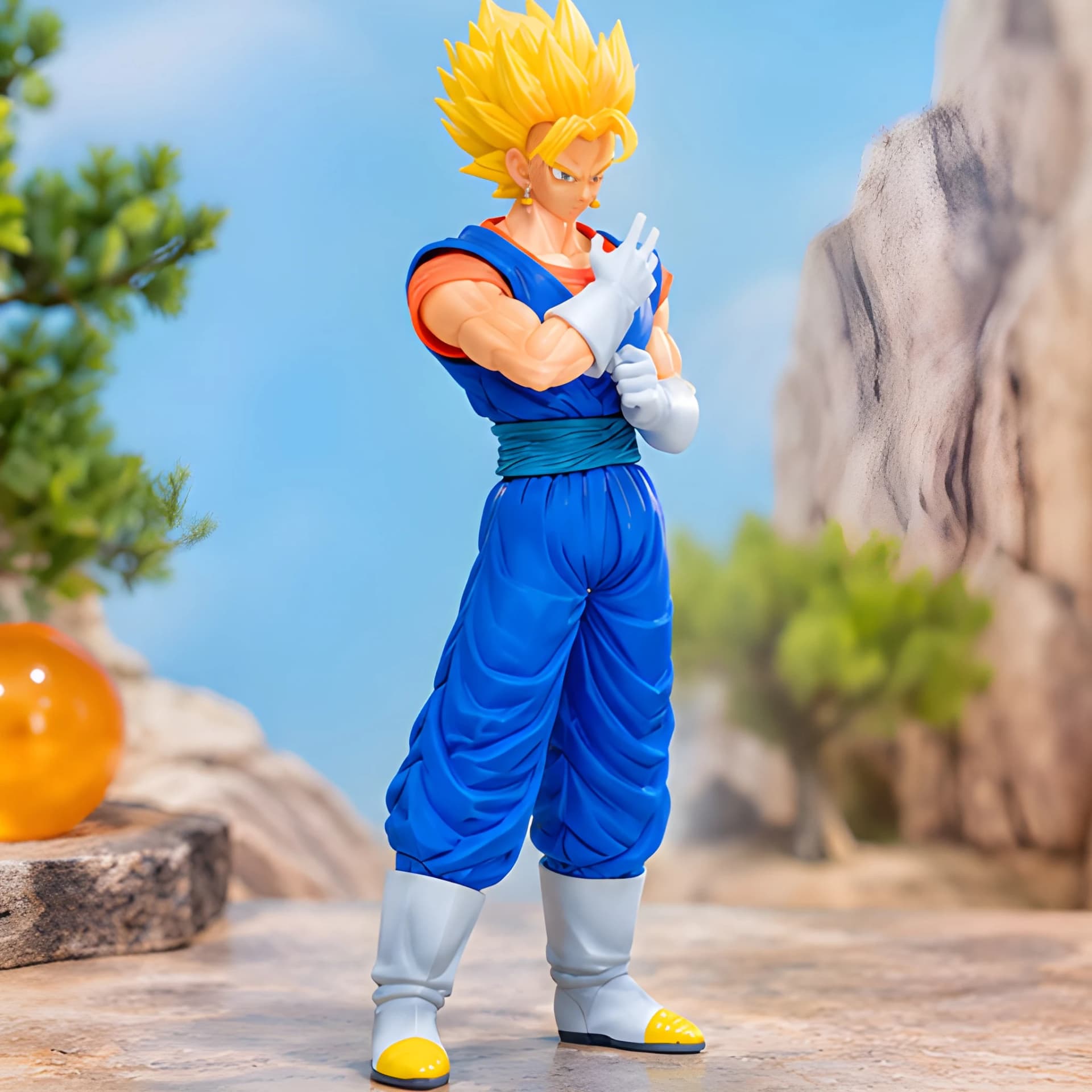 Dragon Ball Vegito Super Saiyan Large Action Figure – dragon ball action figure