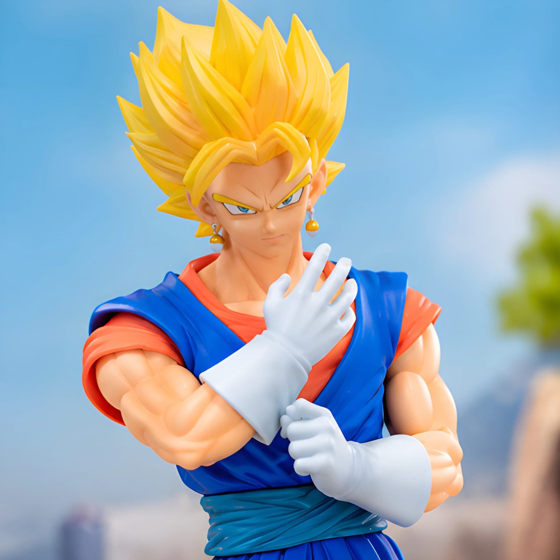 Dragon Ball Vegito Super Saiyan Large Action Figure – large dragon ball figure
