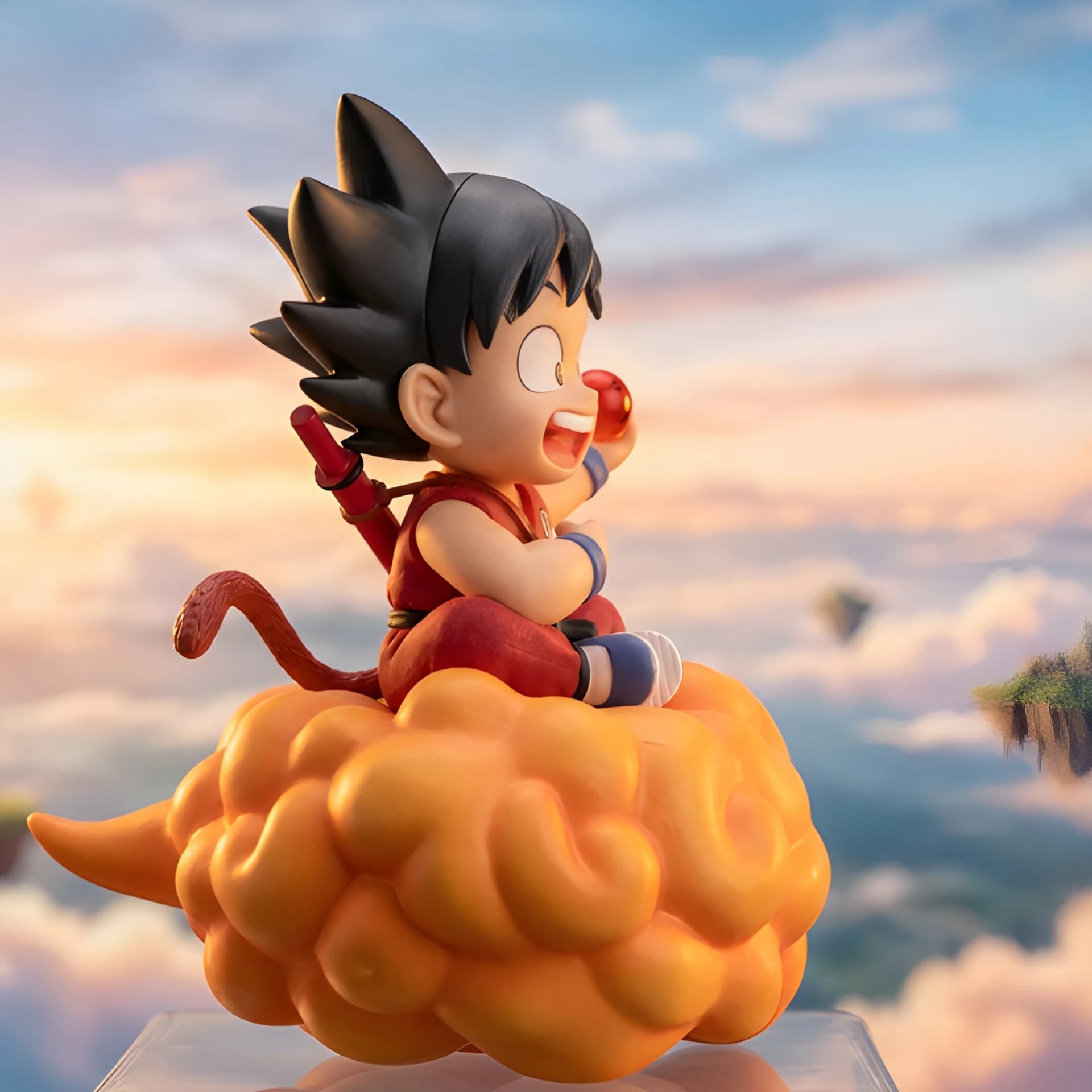 Goku on Flying Cloud – Dragon Ball Anime Action Figure – dragon ball goku action figure