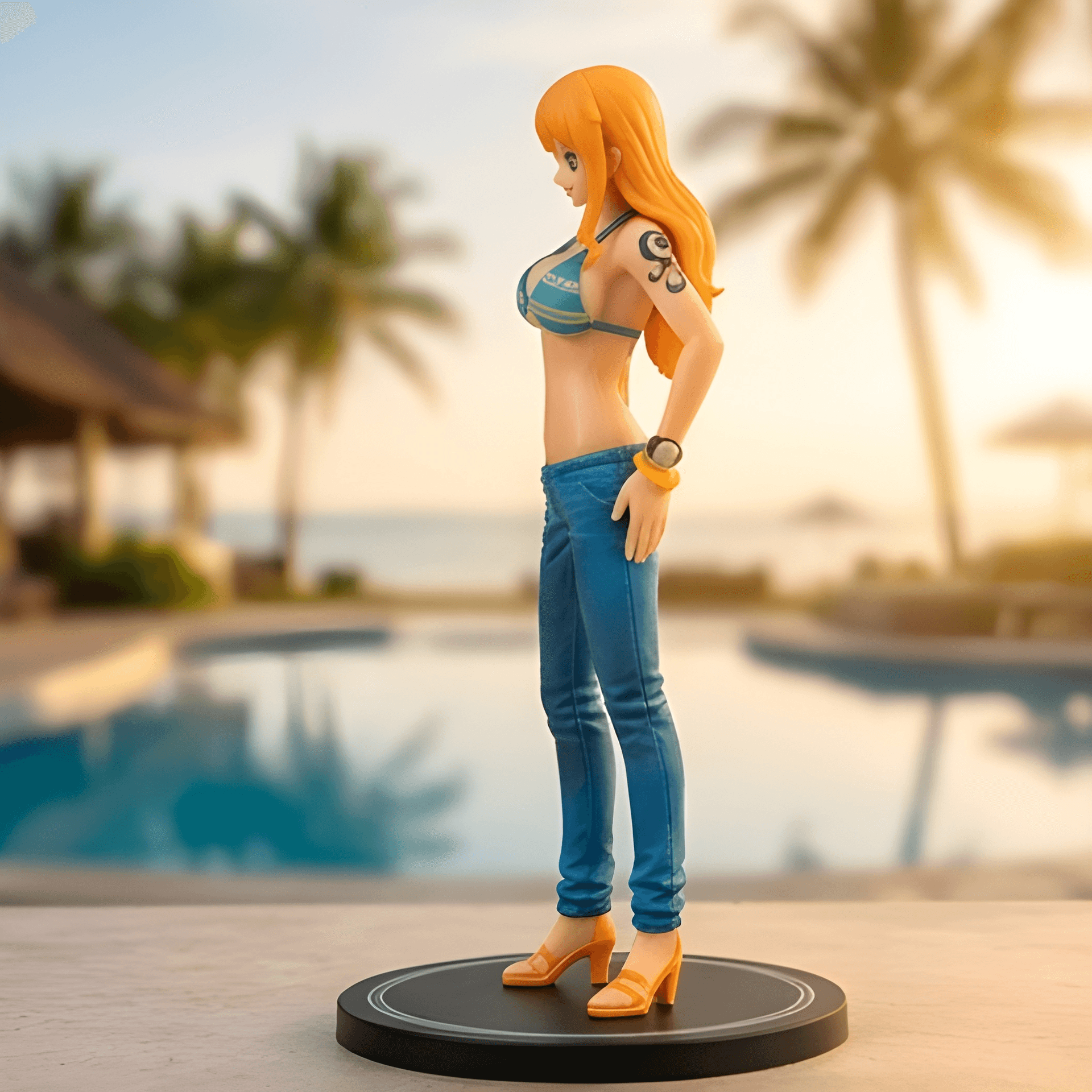 Nami One Piece Anime Collectible Action Figure – 18 cm – nami action figure 18 cm