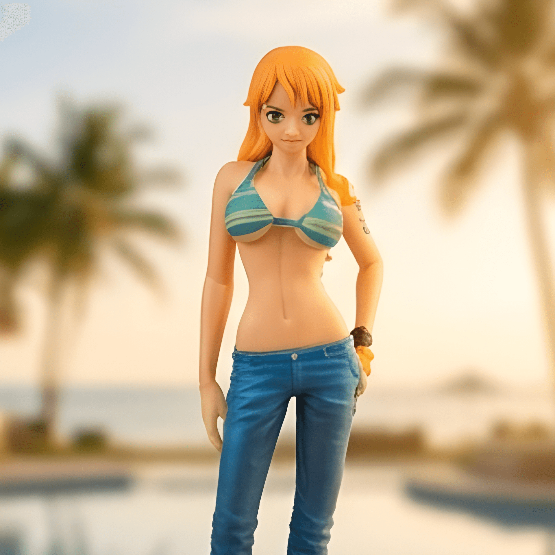 Nami One Piece Anime Collectible Action Figure – 18 cm – nami gift for anime lovers