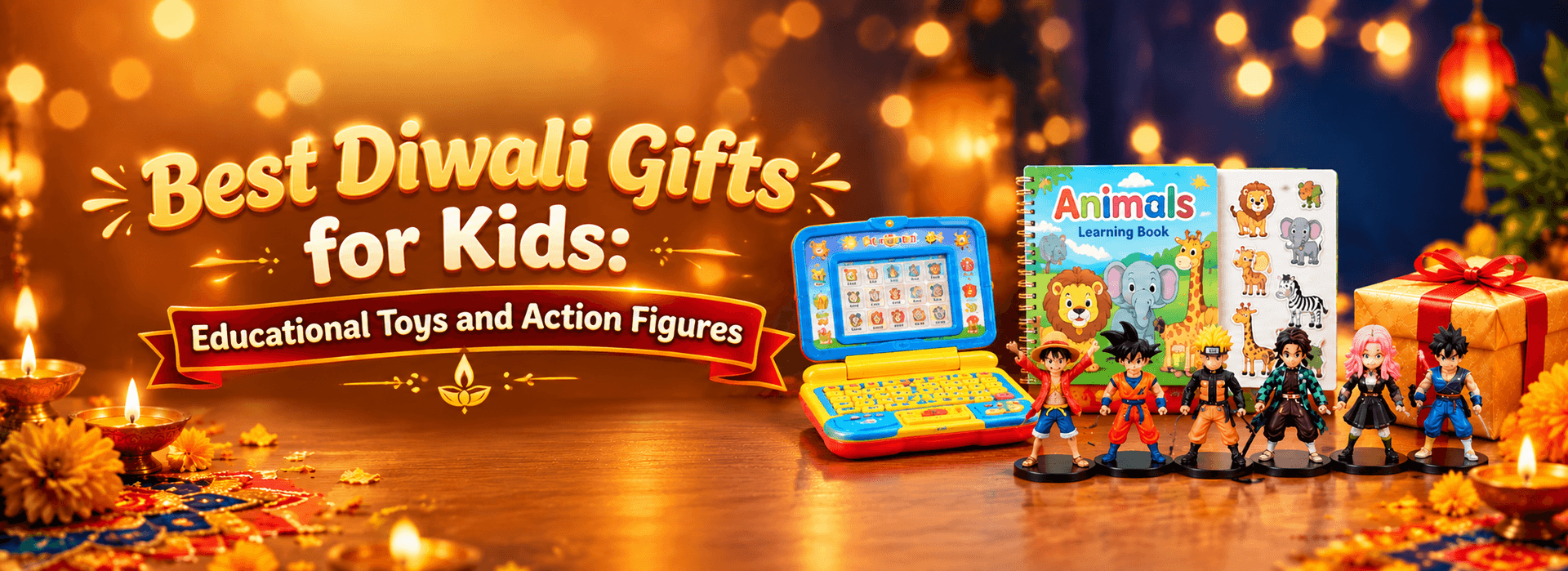 Best Diwali Gifts for Kids: Educational Toys and Action Figures