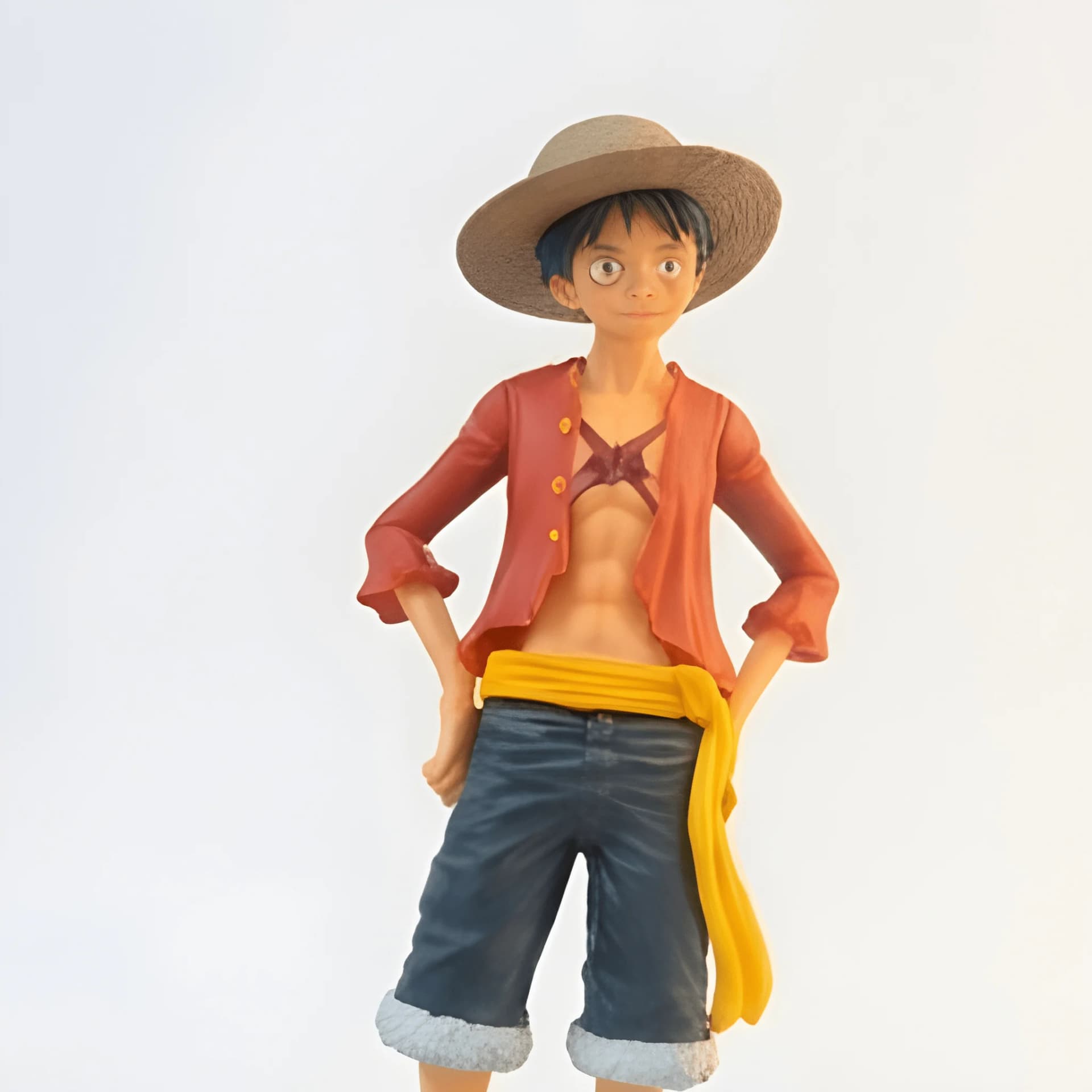 Luffy One Piece Anime Action Figure – 18 cm Collectible Statue – luffy character toy