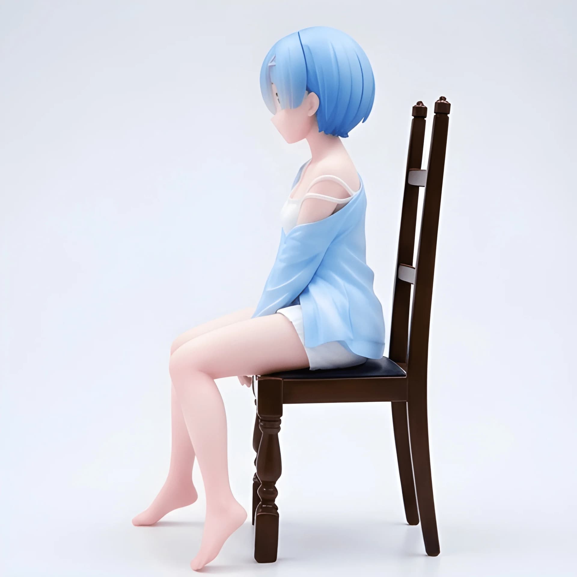 Rem Re:ZERO Sitting Anime Doll Action Figure – rem anime doll