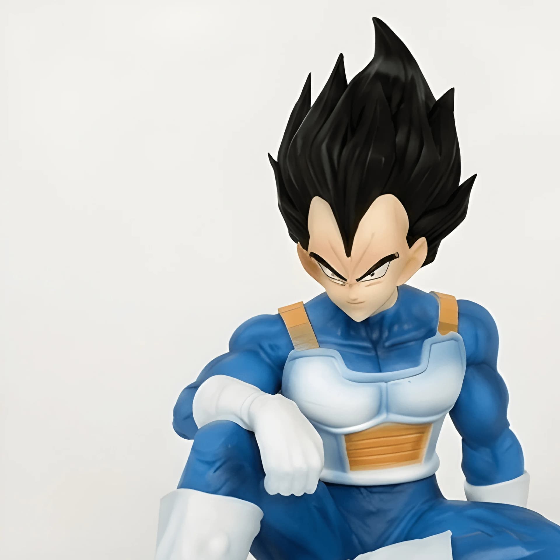 Dragon Ball Z Vegeta Sitting Action Figure – 15 cm Anime Collectible – saiyan collectible toy