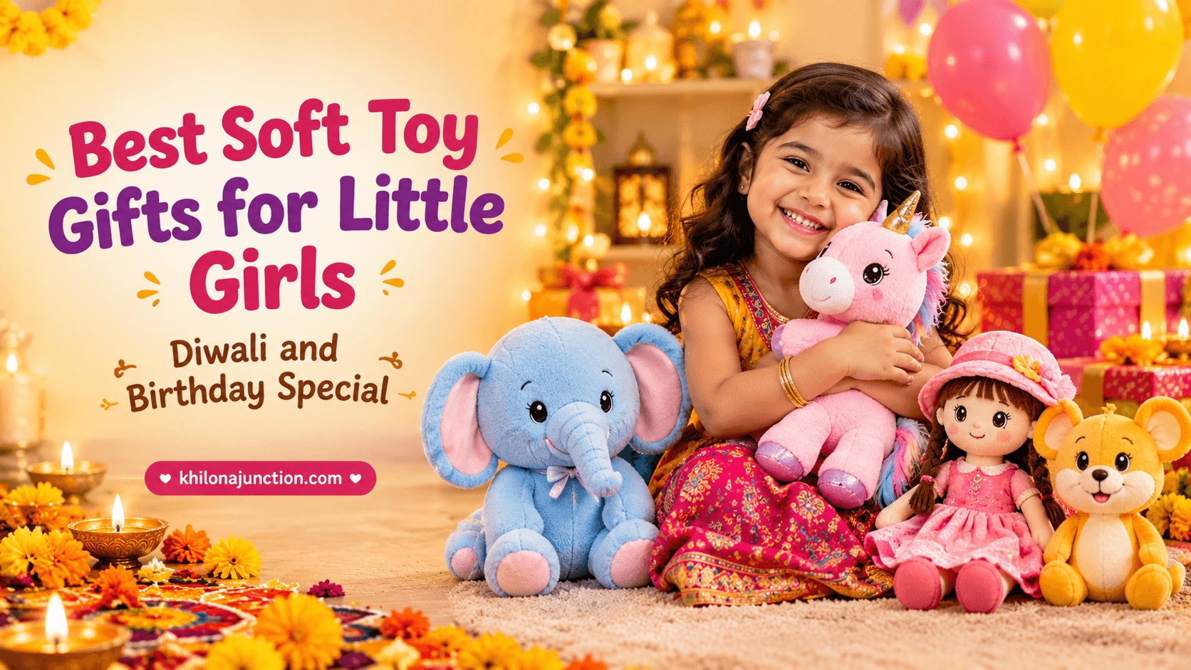Best Soft Toy Gifts for Little Girls on Diwali and Birthdays