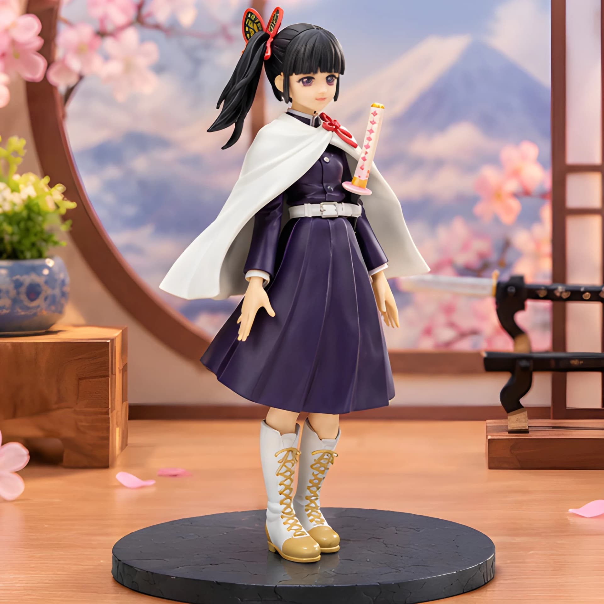 Kanao Tsuyuri Demon Slayer Anime Action Figure – anime figure for desk