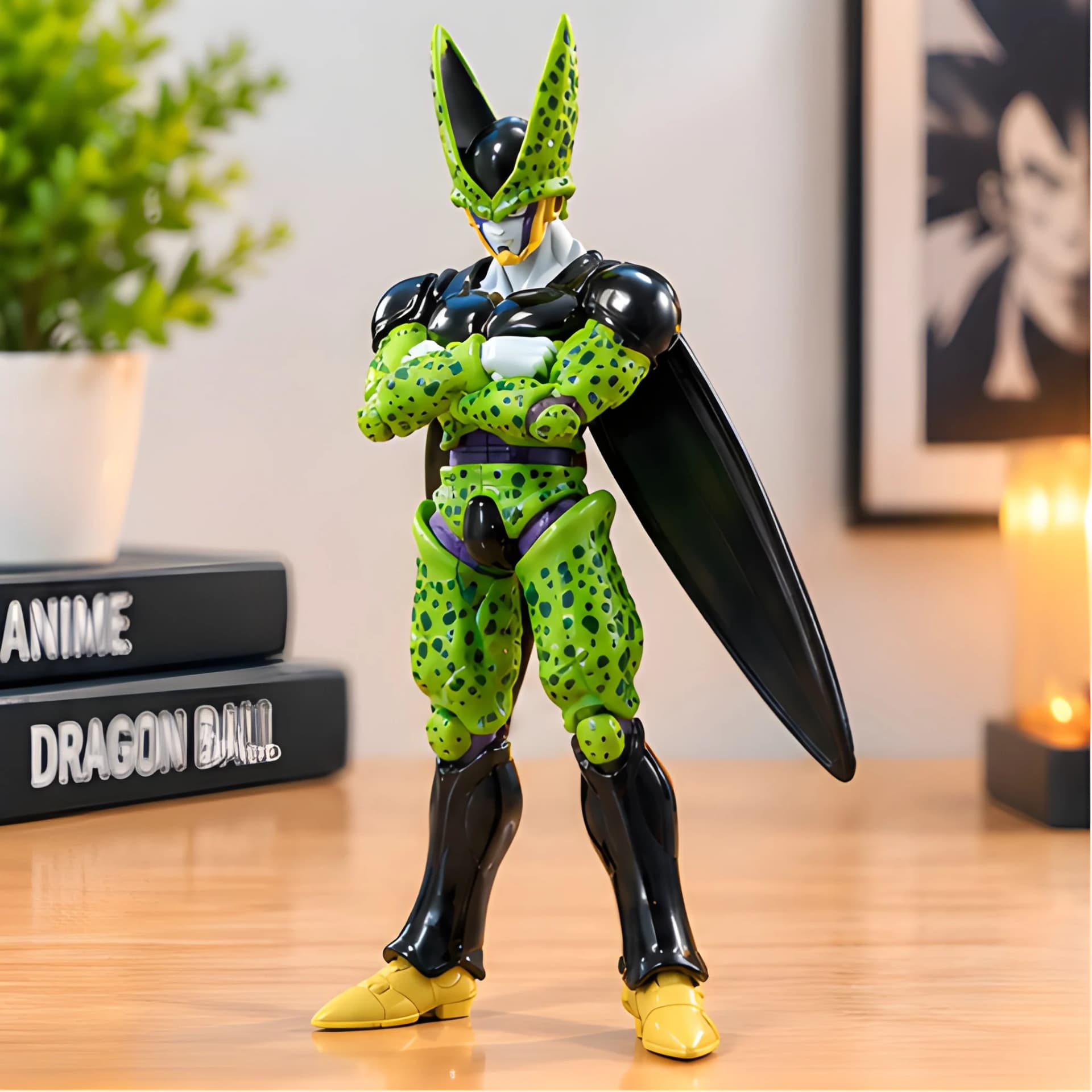 Dragon Ball Cell Large Action Figure – 30 cm Anime