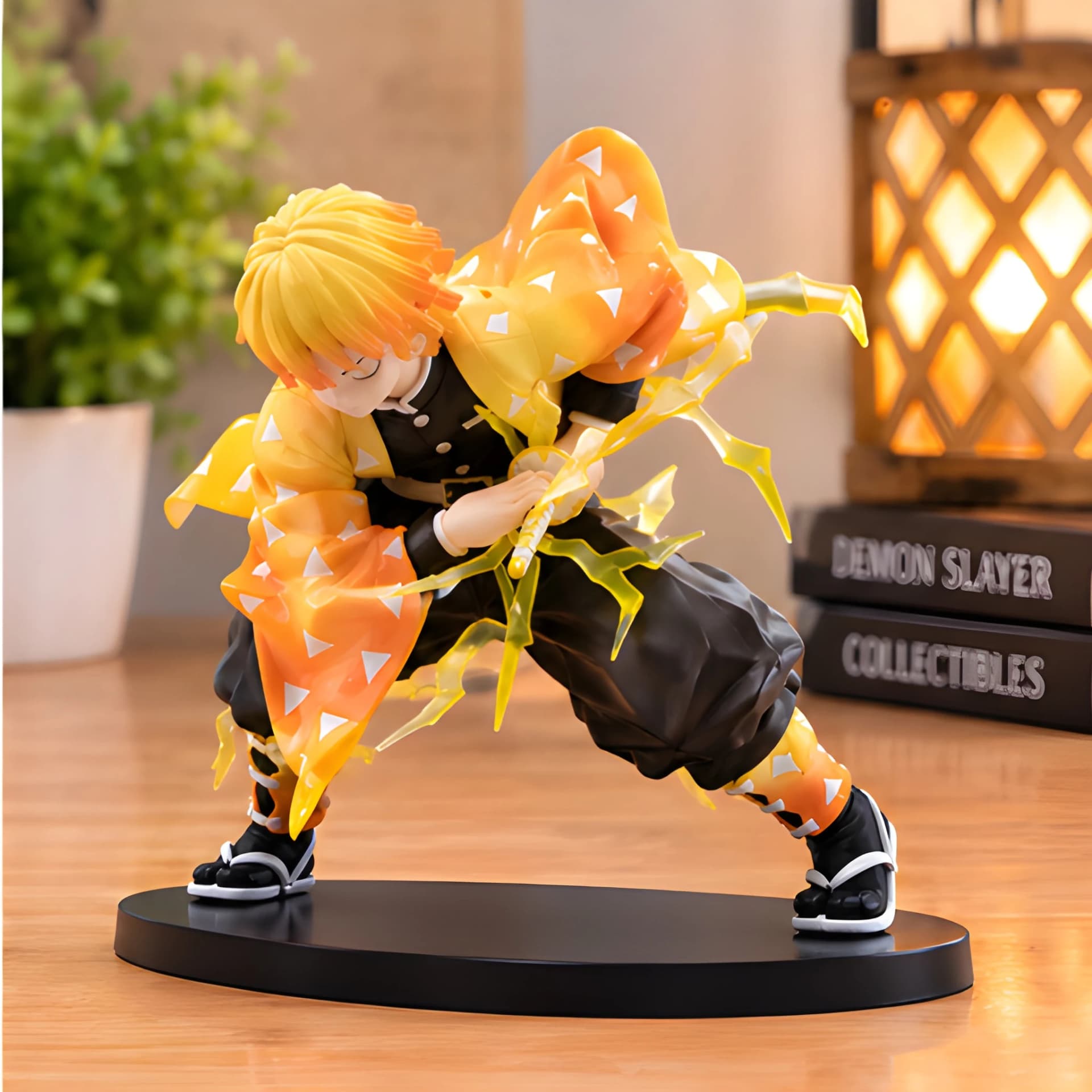Zenitsu Demon Slayer Attack Action Figure – car dashboard figure 3