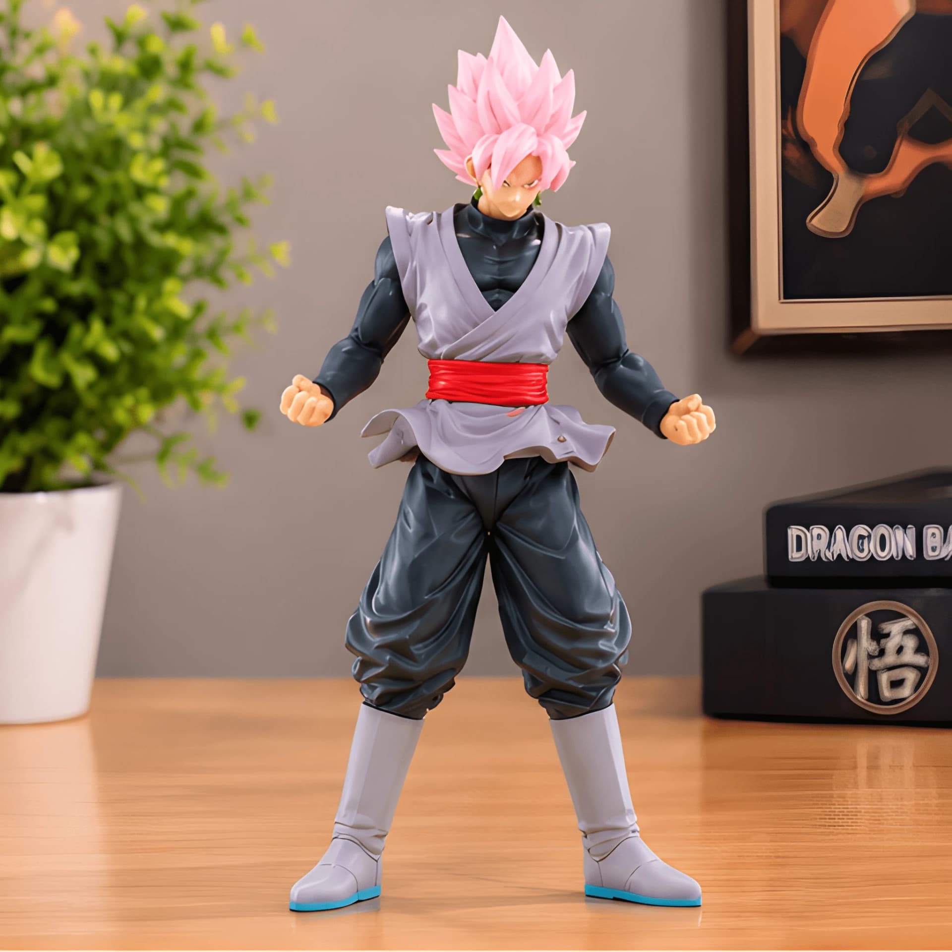 Dragon Ball Super Saiyan Rosé Goku Black Figure – 18 cm