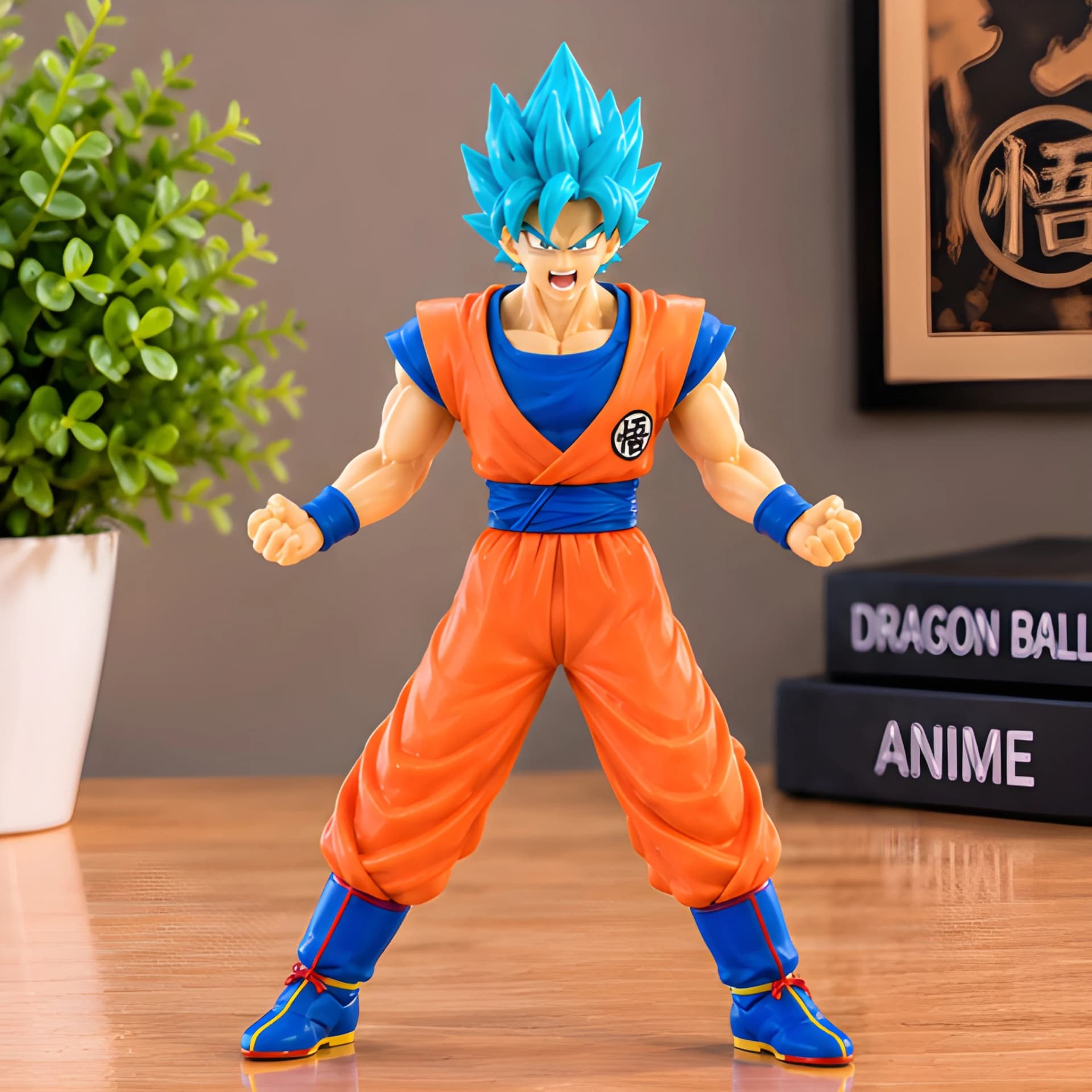 Dragon Ball Super Saiyan Blue Goku Figure – 18 cm