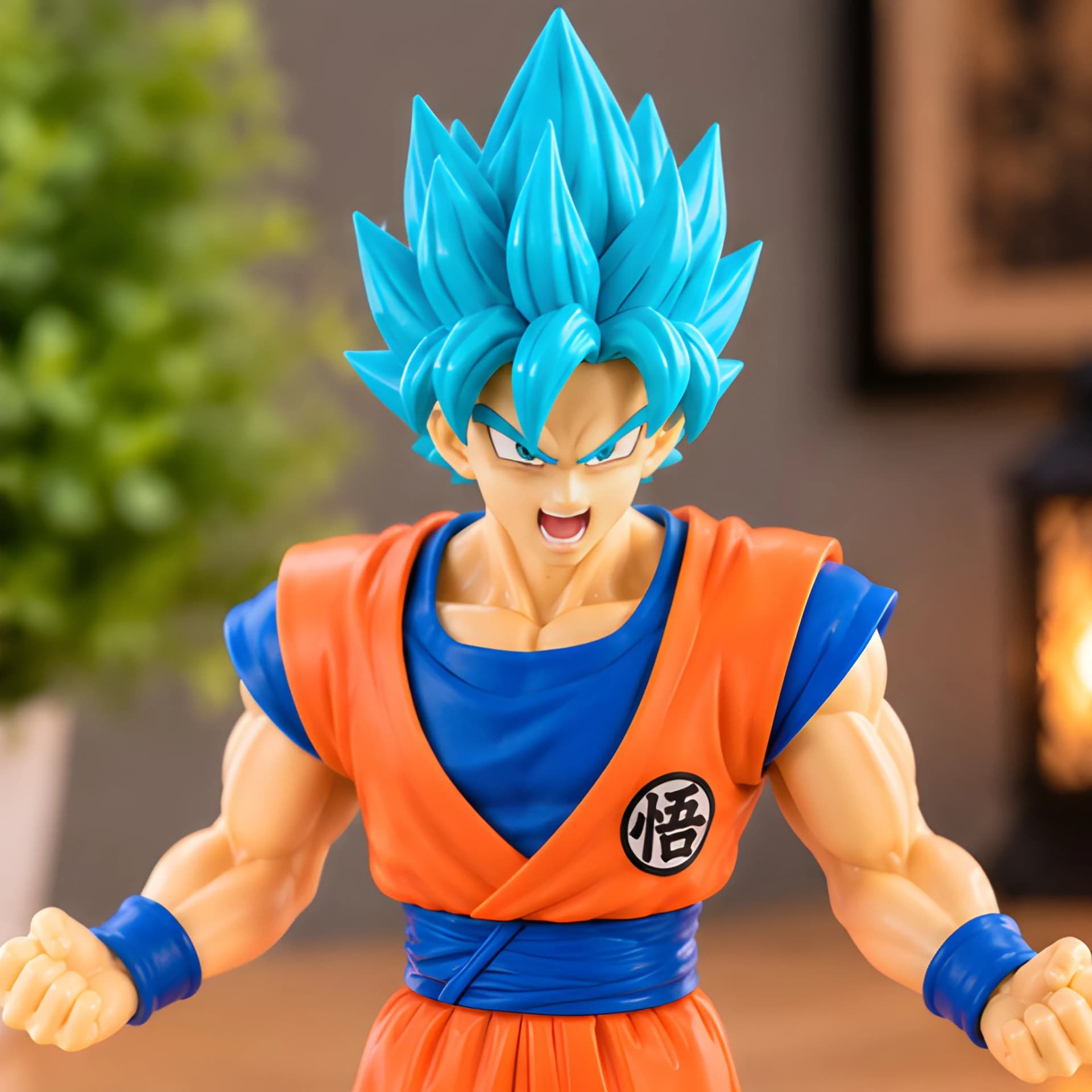 Dragon Ball Super Saiyan Blue Goku Figure – 18 cm – 18 cm dragon ball toy