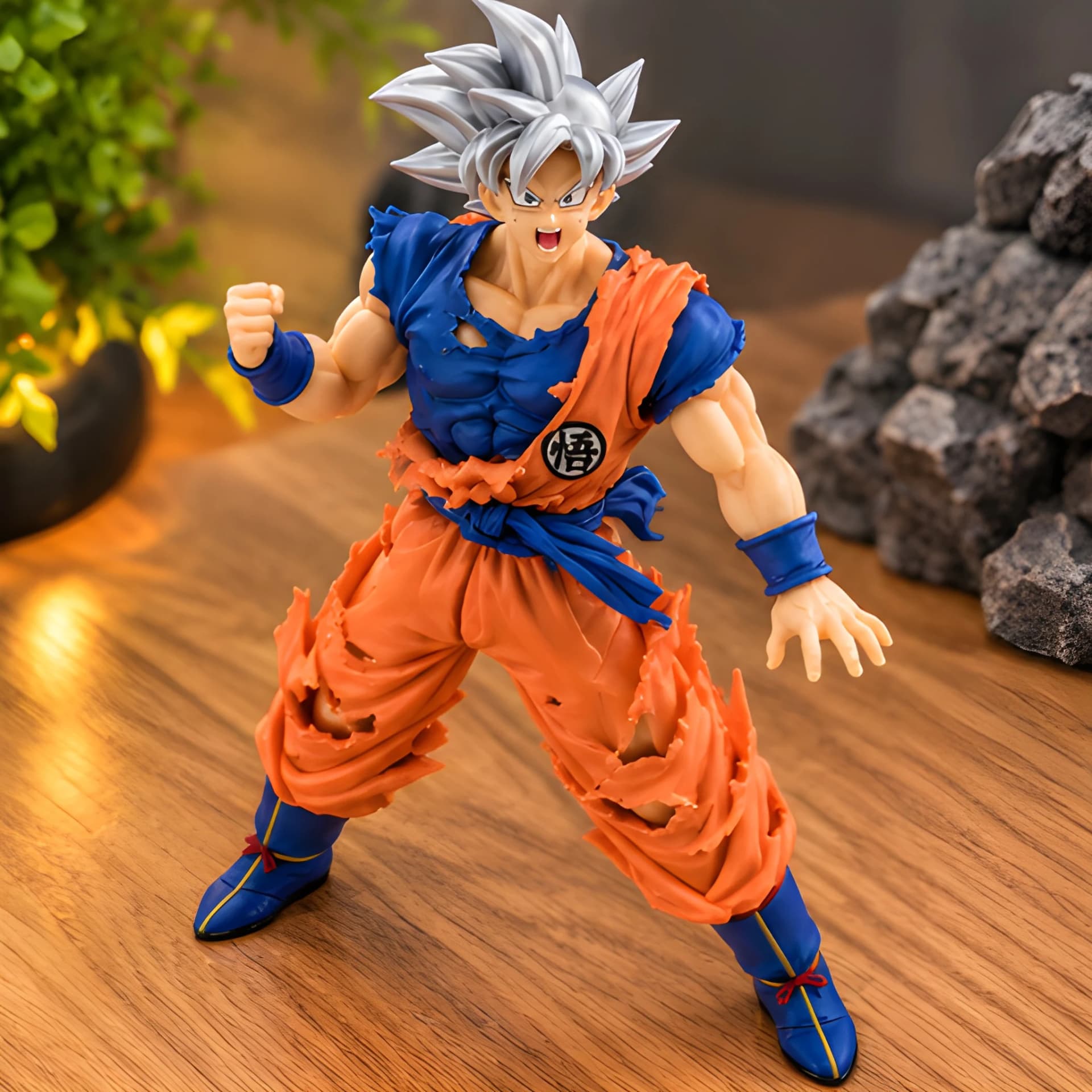 Dragon Ball Ultra Instinct Angry Goku Figure – 18 cm – dragon ball statue 18 cm