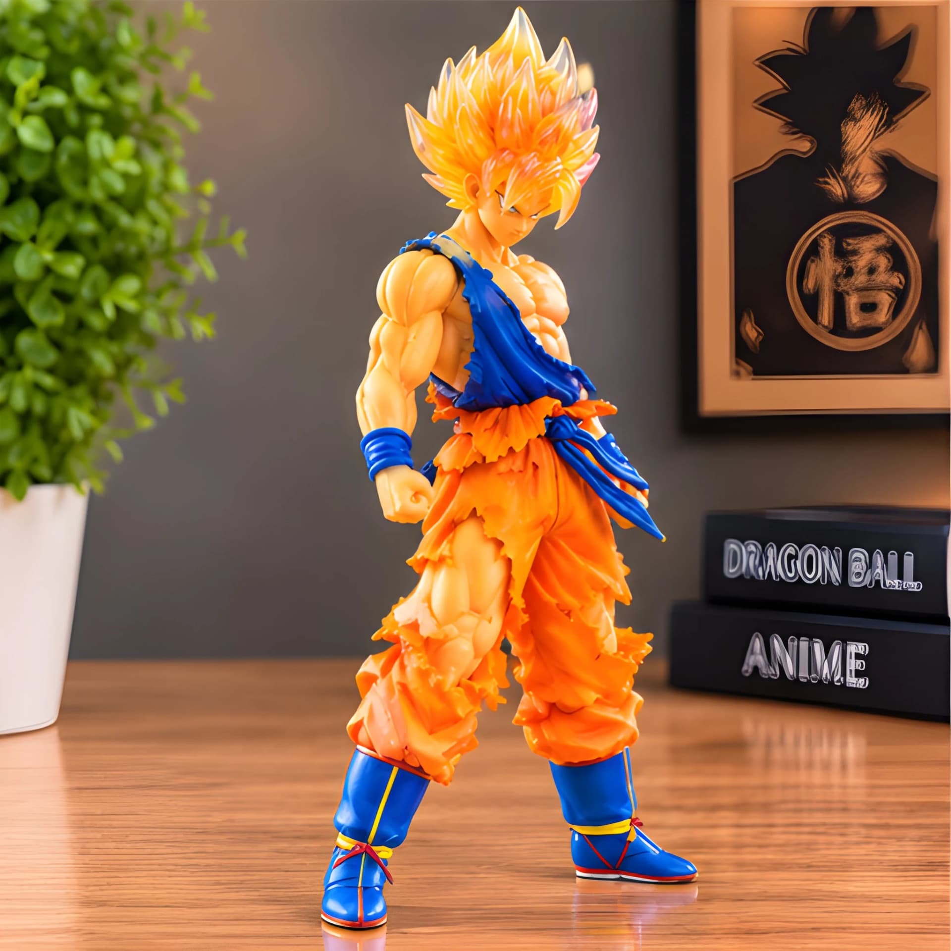 Dragon Ball Super Saiyan 2 Goku Action Figure – 18 cm – 18 cm anime action figur