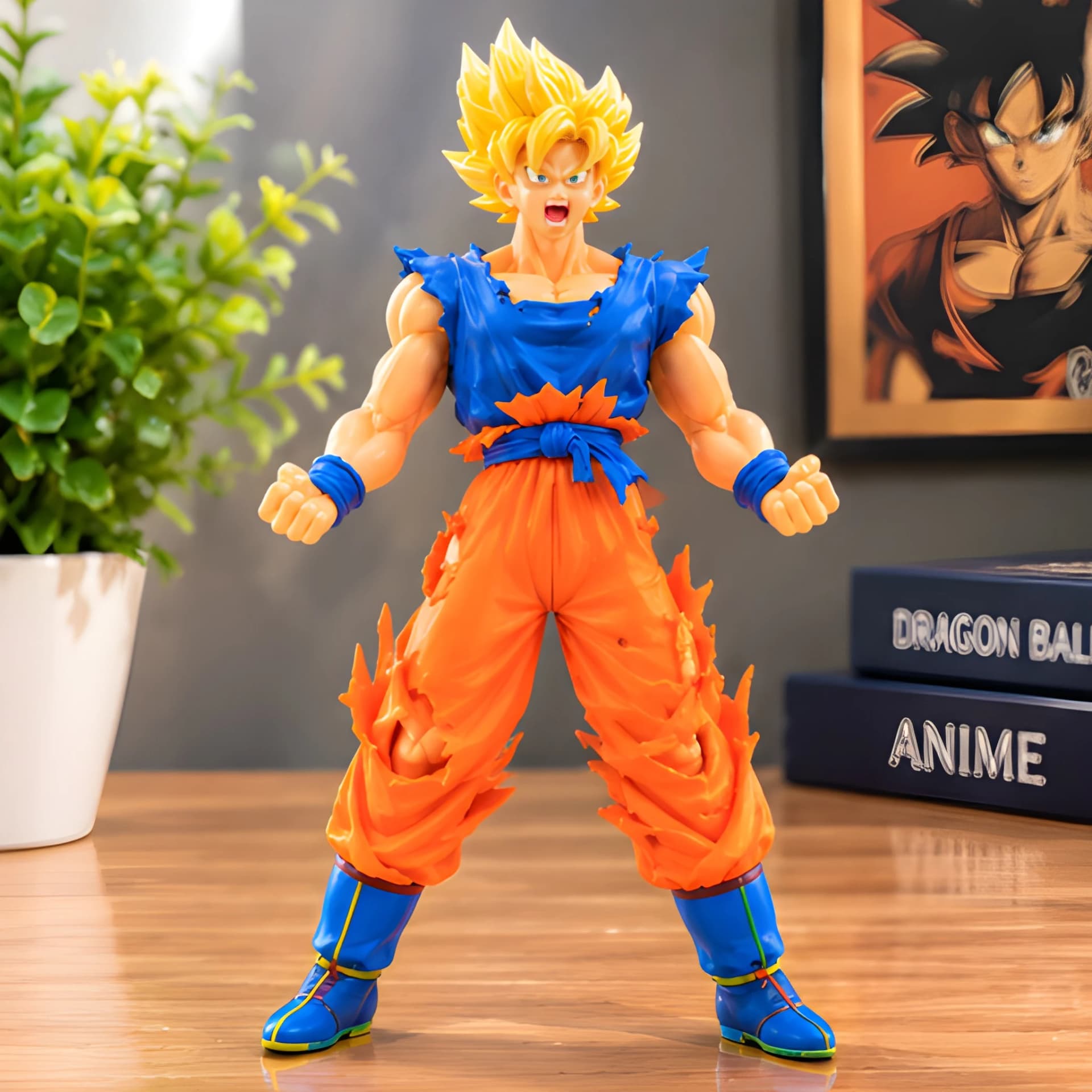 Angry Super Saiyan Goku Figure – Dragon Ball (18 cm)