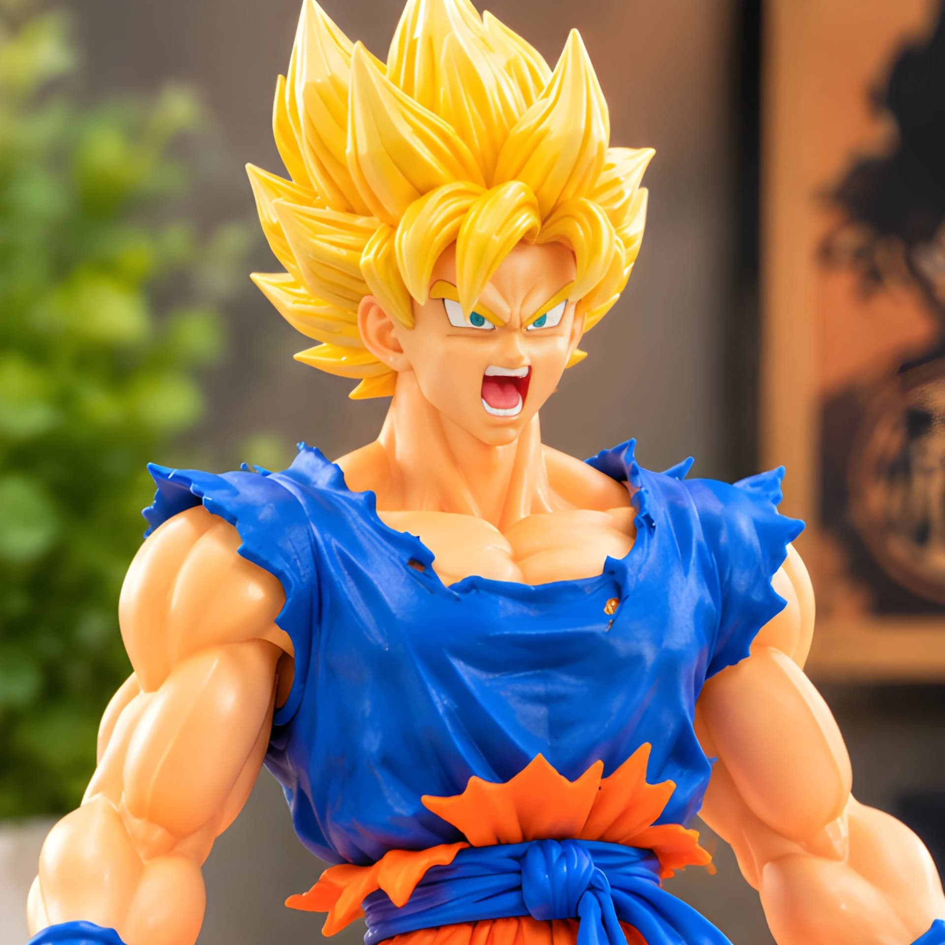 Angry Super Saiyan Goku Figure – Dragon Ball (18 cm) – dragon ball collectible merchandise