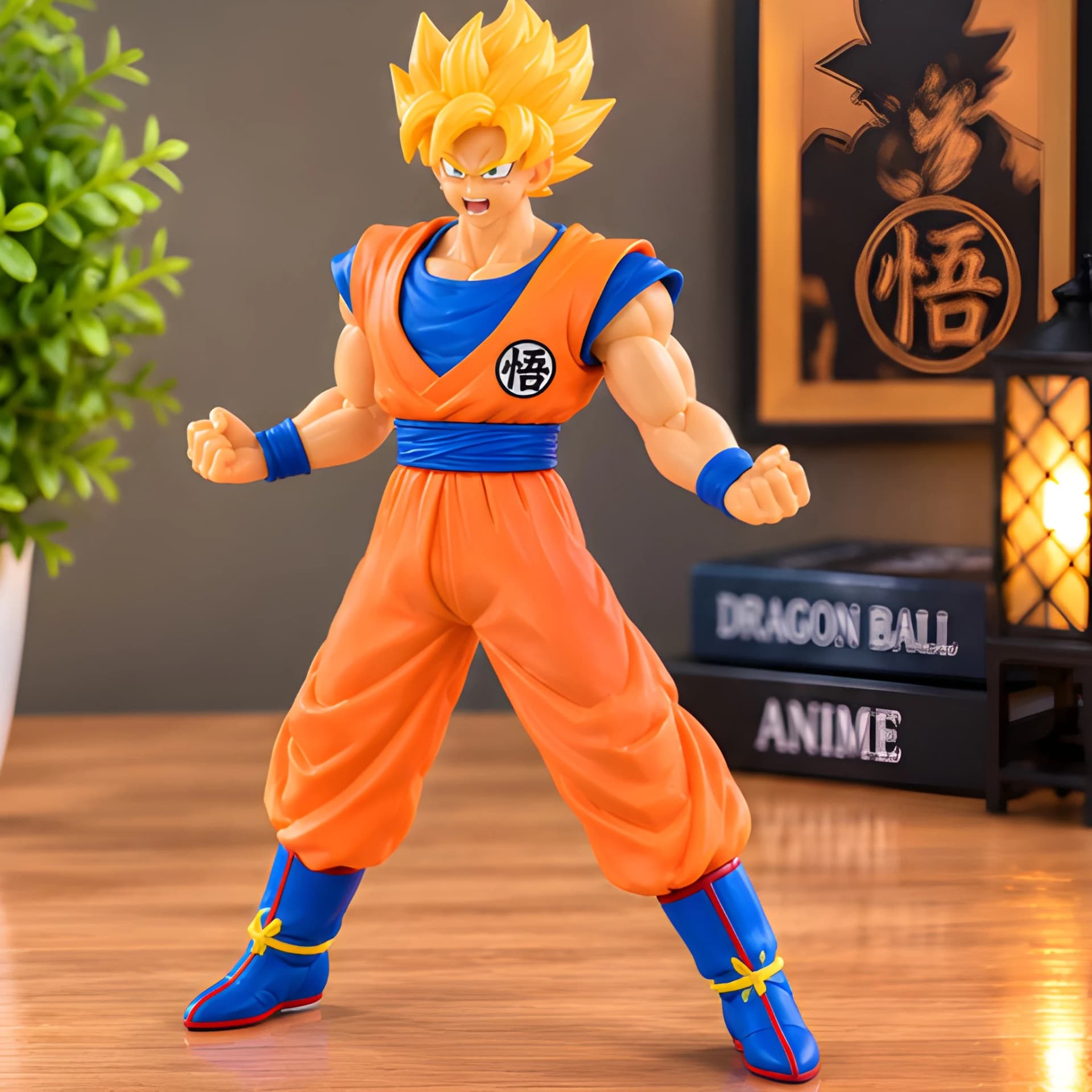 Goku Super Saiyan Action Figure – Dragon Ball (18 cm) – goku anime statue