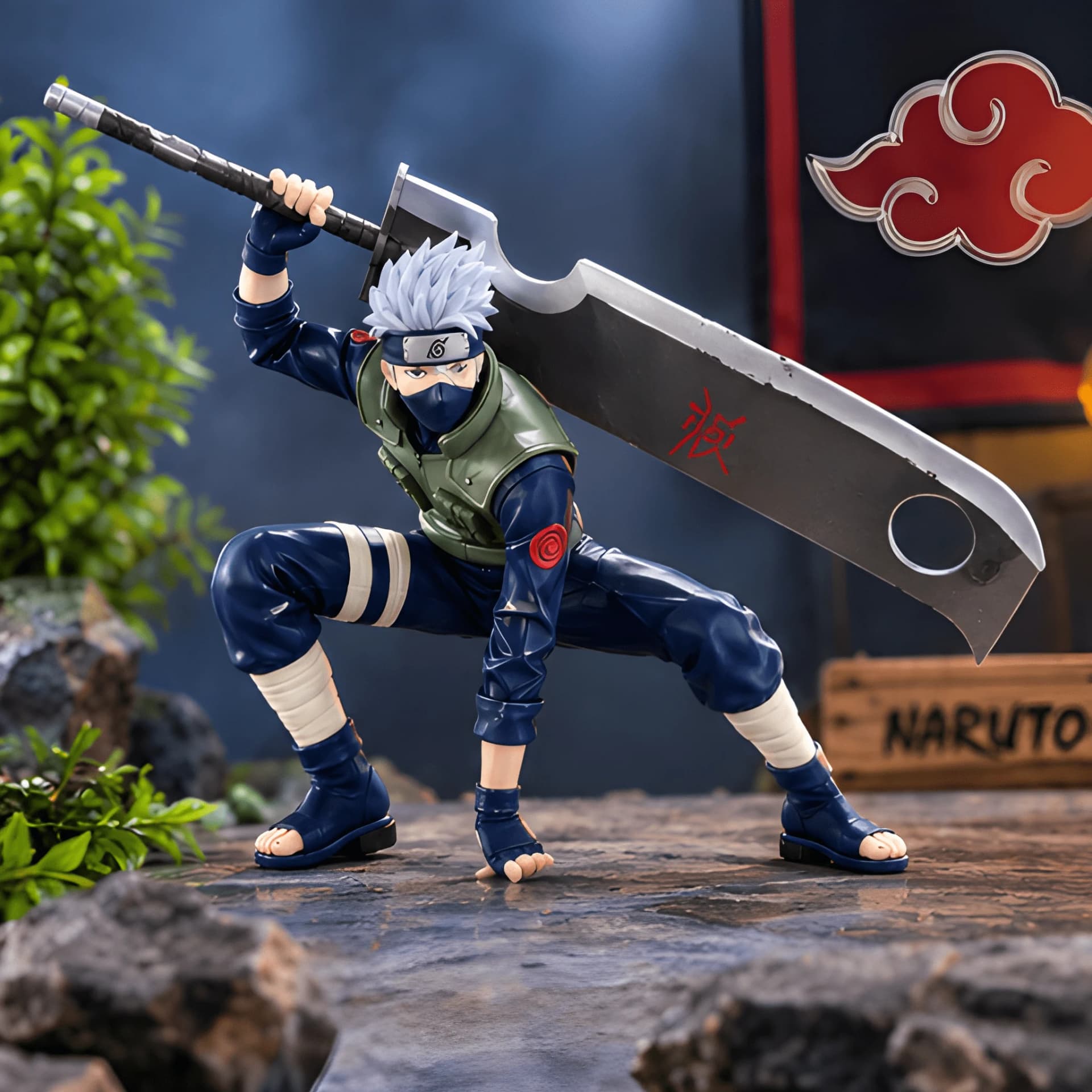 Hatake Kakashi Action Figure – Naruto Series Anime Collectible