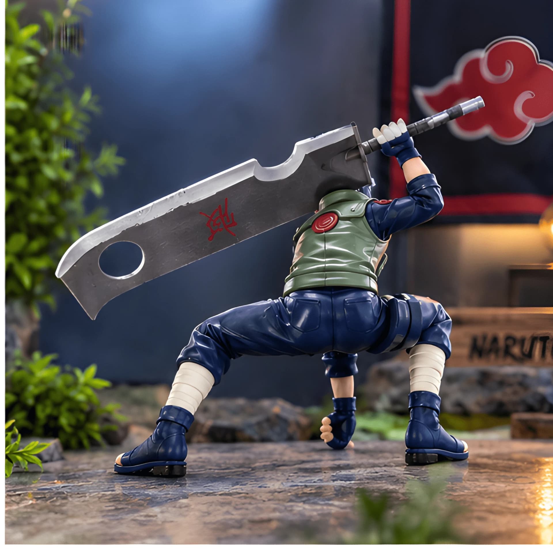 Hatake Kakashi Action Figure – Naruto Series Anime Collectible – anime statue for desk