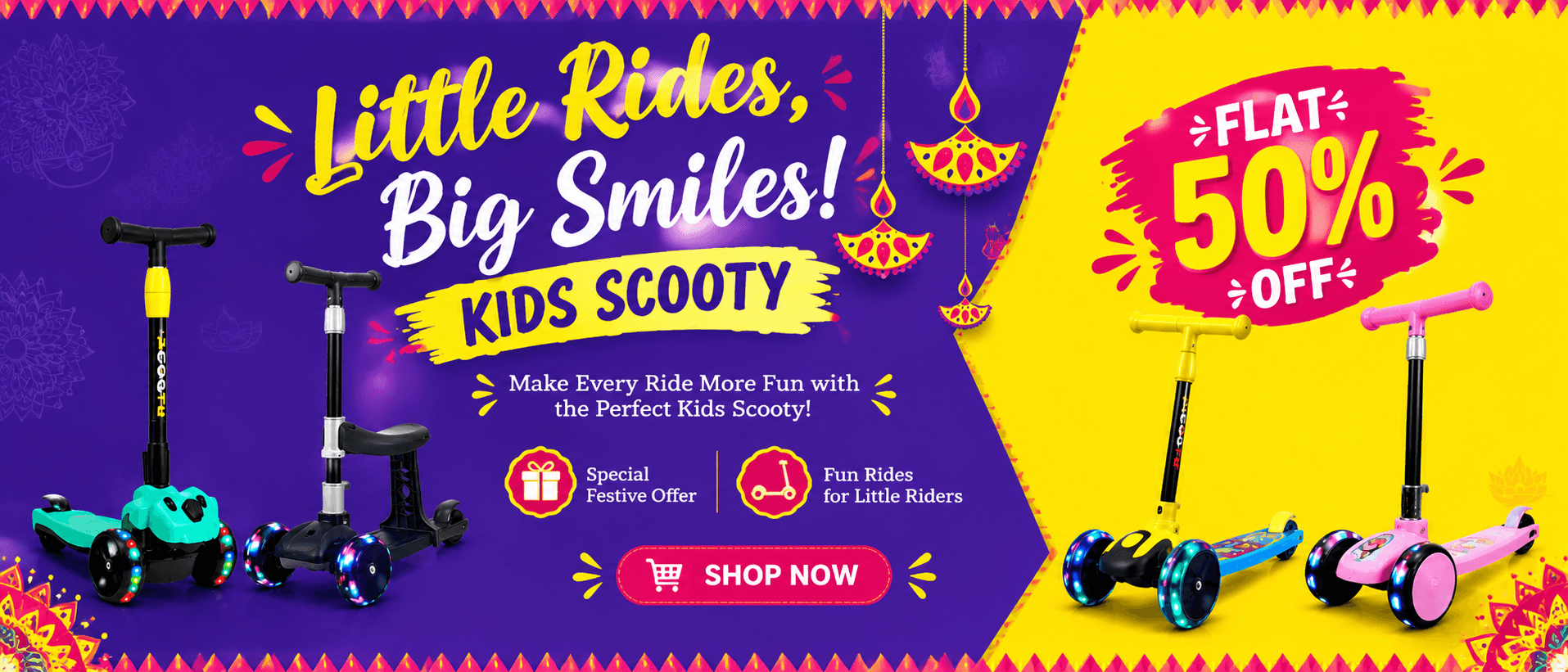 Khilona Junction toy offer banner