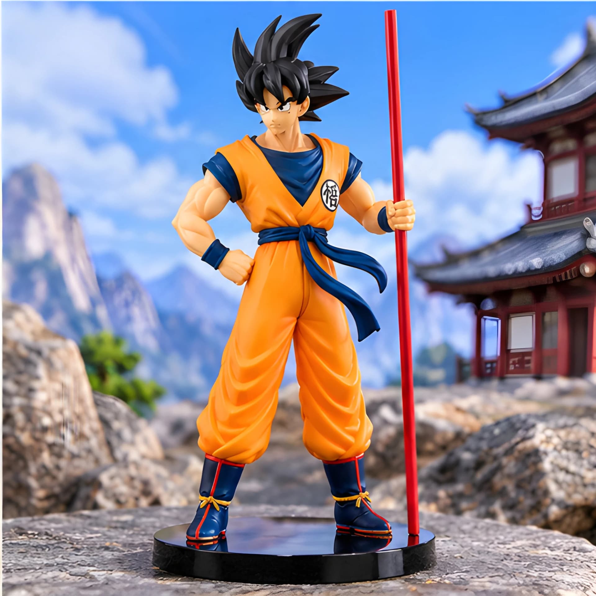 Son Goku Somersault Figure 22 cm – dragon ball display figure