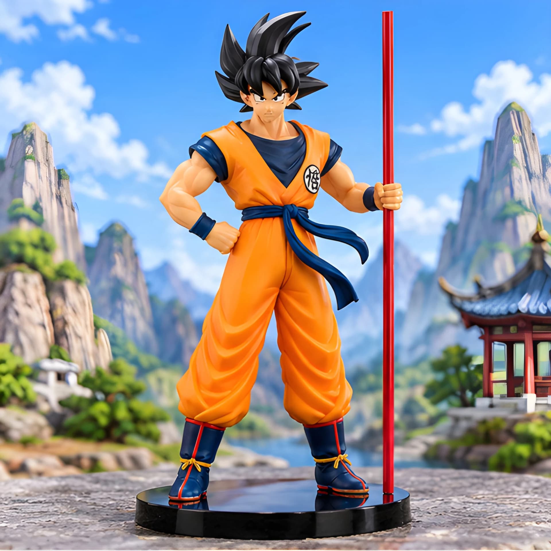 Son Goku Somersault Figure 22 cm